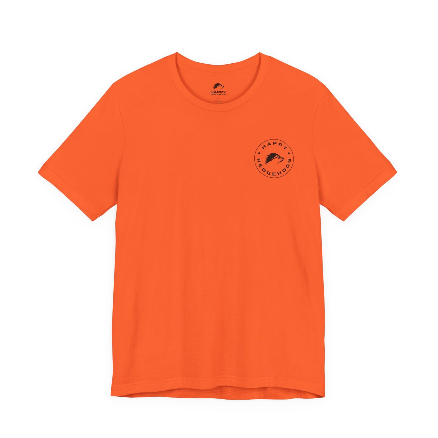 Happy Hedgehogg Short Sleeve Tee - Black/White Logos