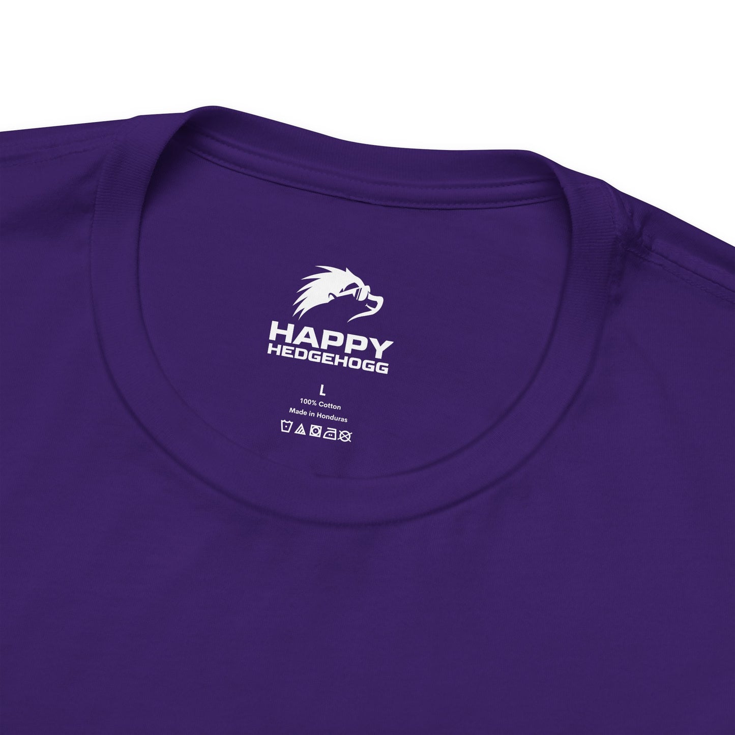 Happy Hedgehogg Short Sleeve Tee - Black/White Logos