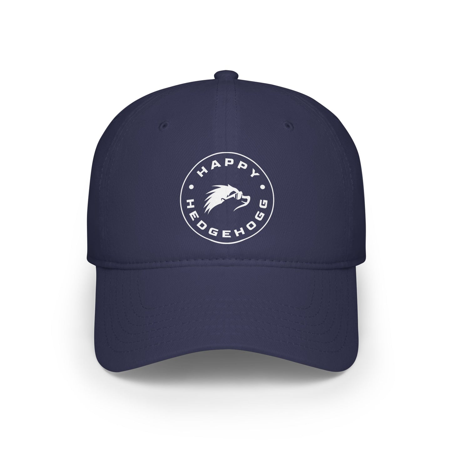 Low Profile Baseball Cap - Happy Hedgehogg