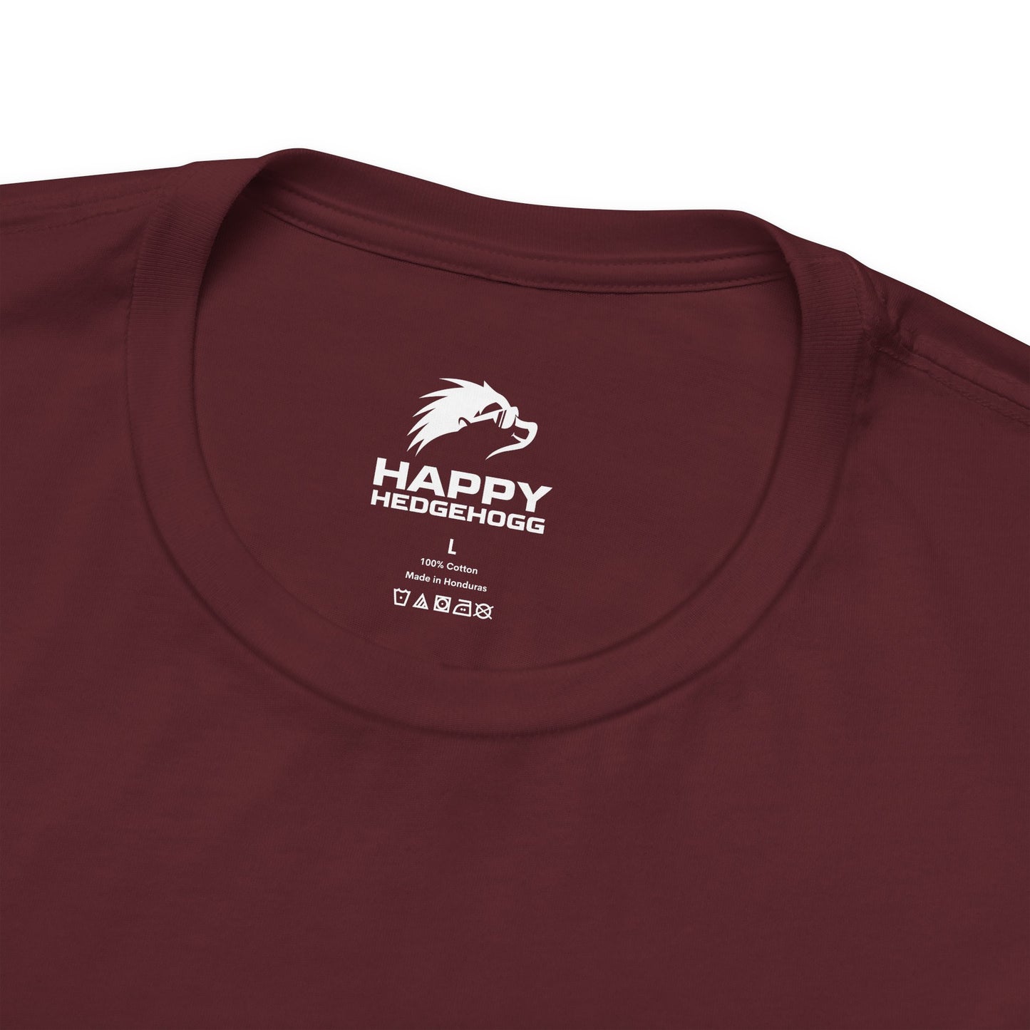 Happy Hedgehogg Short Sleeve Tee - Black/White Logos