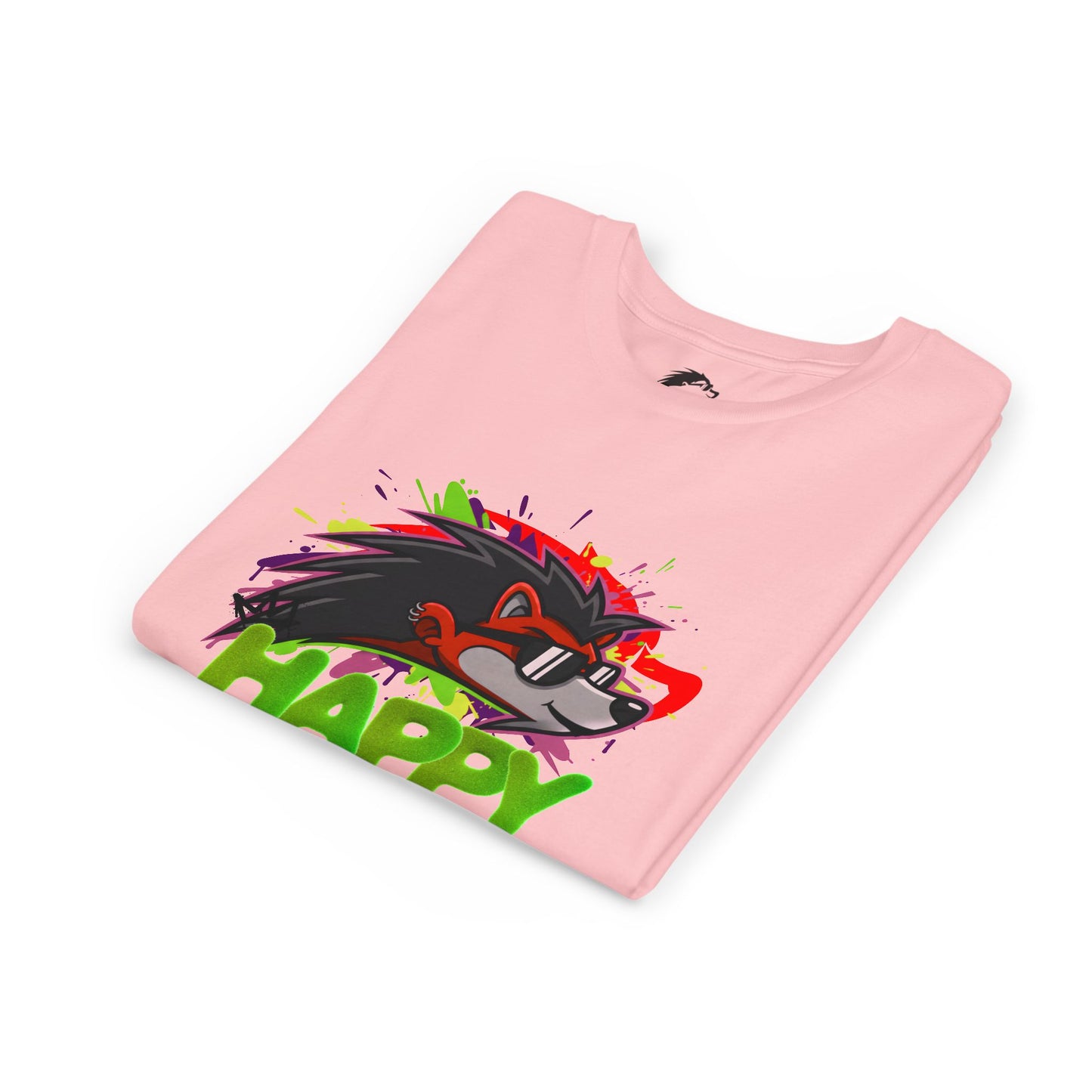 Happy Hedgehogg Youth Graphic Tee – Wacky, Wild & Totally Awesome Kids Graphic T-Shirt