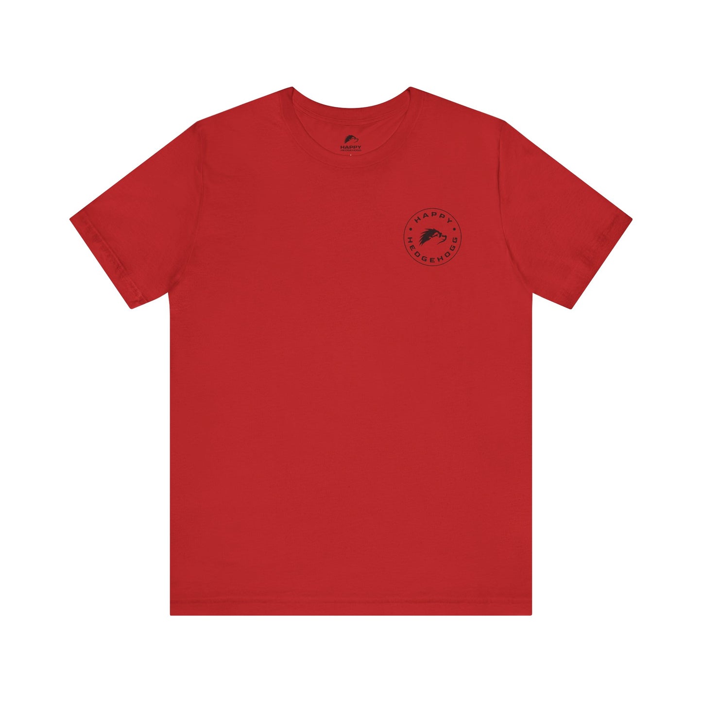 Happy Hedgehogg Short Sleeve Tee - Black/White Logos