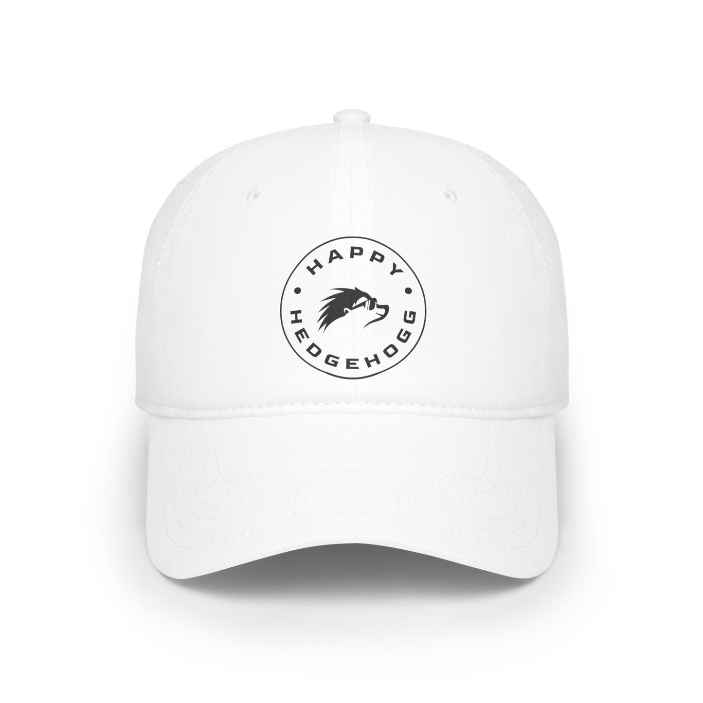 Low Profile Baseball Cap - Happy Hedgehogg
