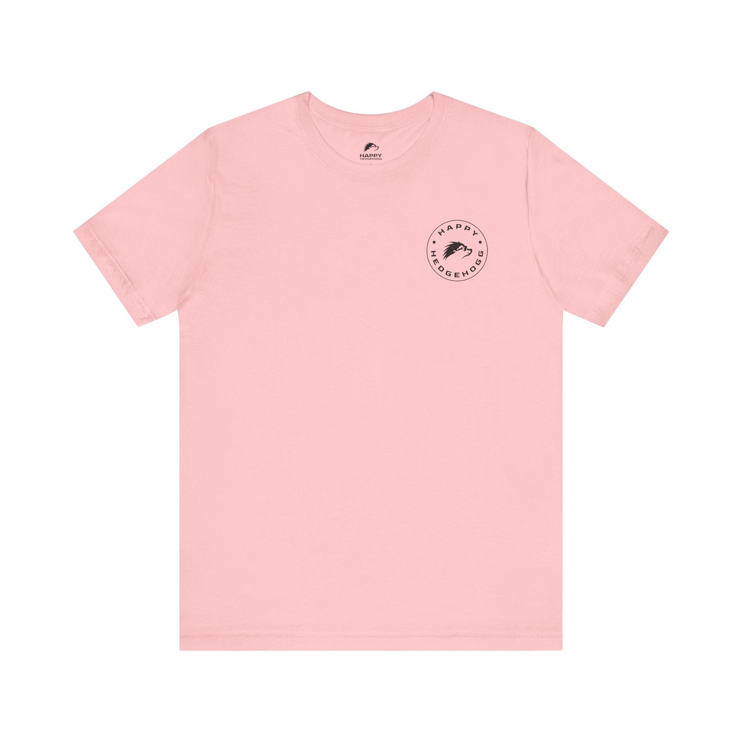 Happy Hedgehogg Short Sleeve Tee - Black/White Logos