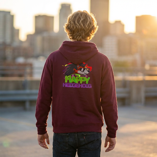 HappyHedgehogg Classic Hoodie – Good Mood Built In - Happy Hedgehogg