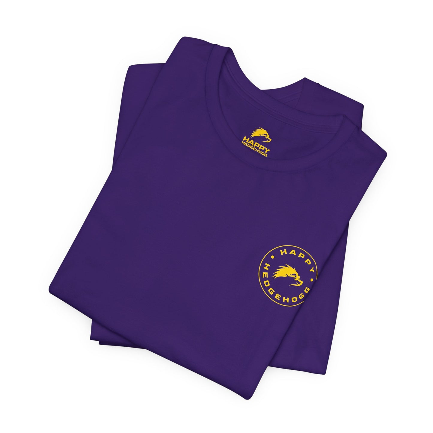 Happy Hedgehogg Short Sleeve Tee - Gold Logo