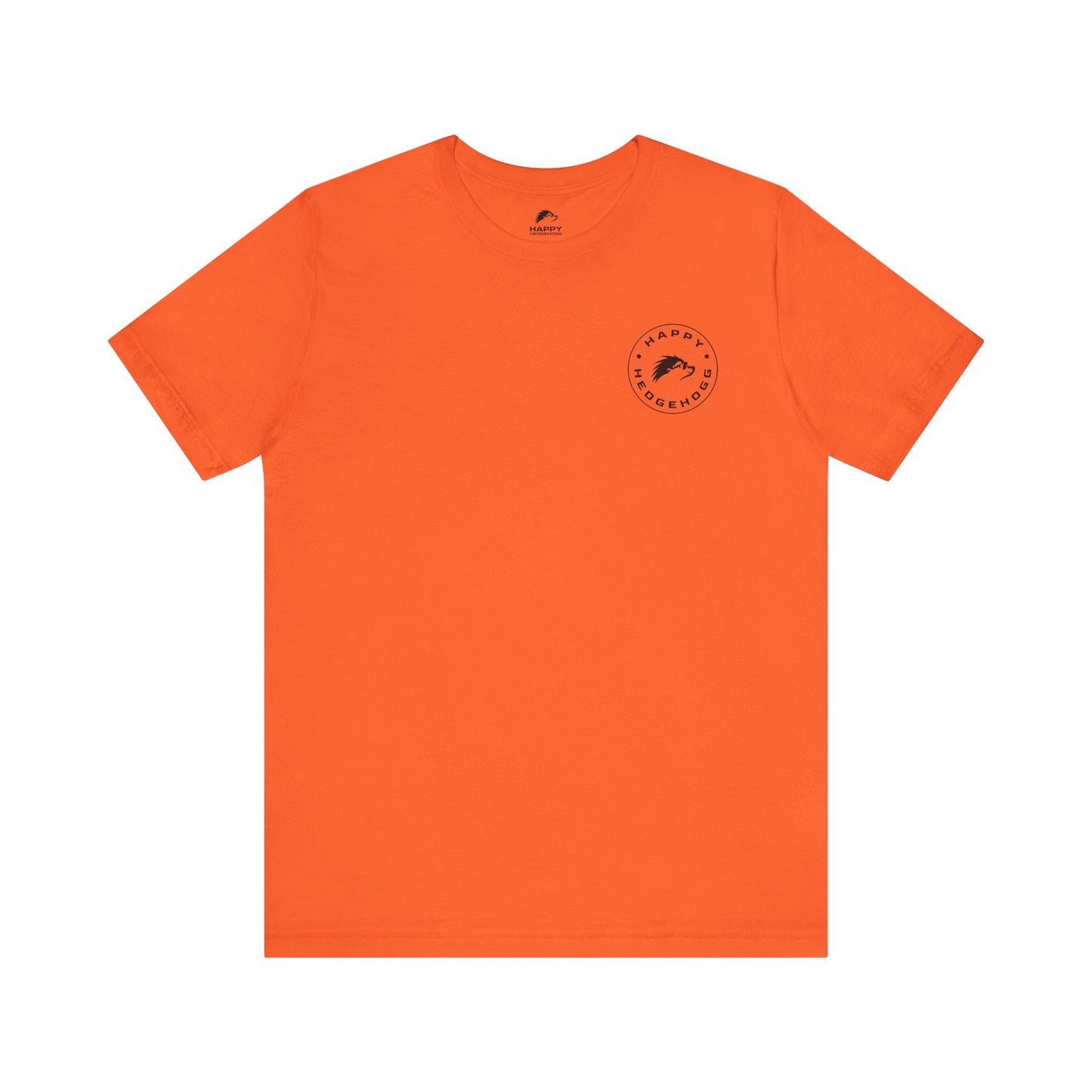 Happy Hedgehogg Short Sleeve Tee - Black/White Logos
