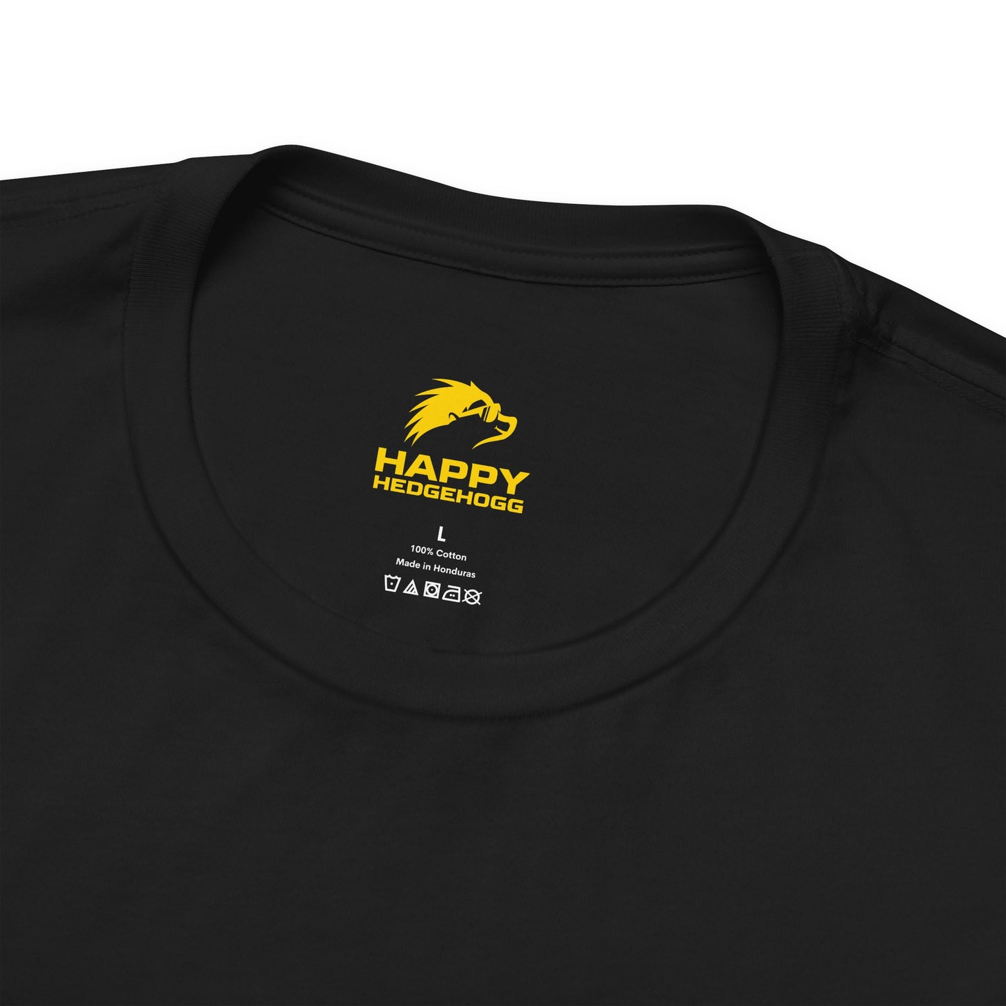Happy Hedgehogg Short Sleeve Tee - Gold Logo
