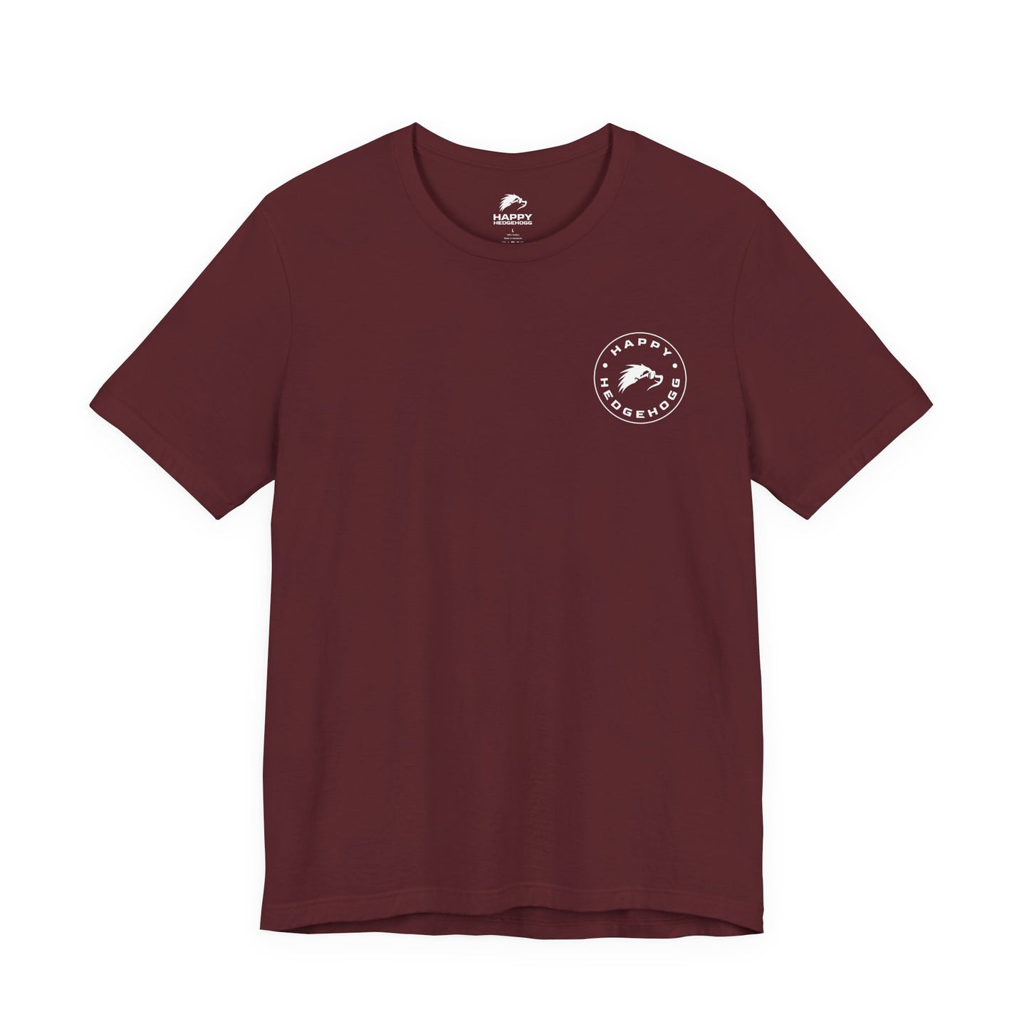 Happy Hedgehogg Short Sleeve Tee - Black/White Logos