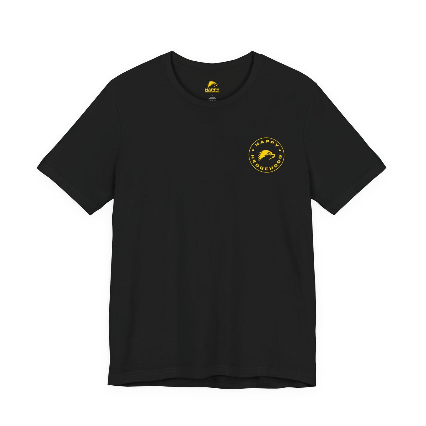 Happy Hedgehogg Short Sleeve Tee - Gold Logo