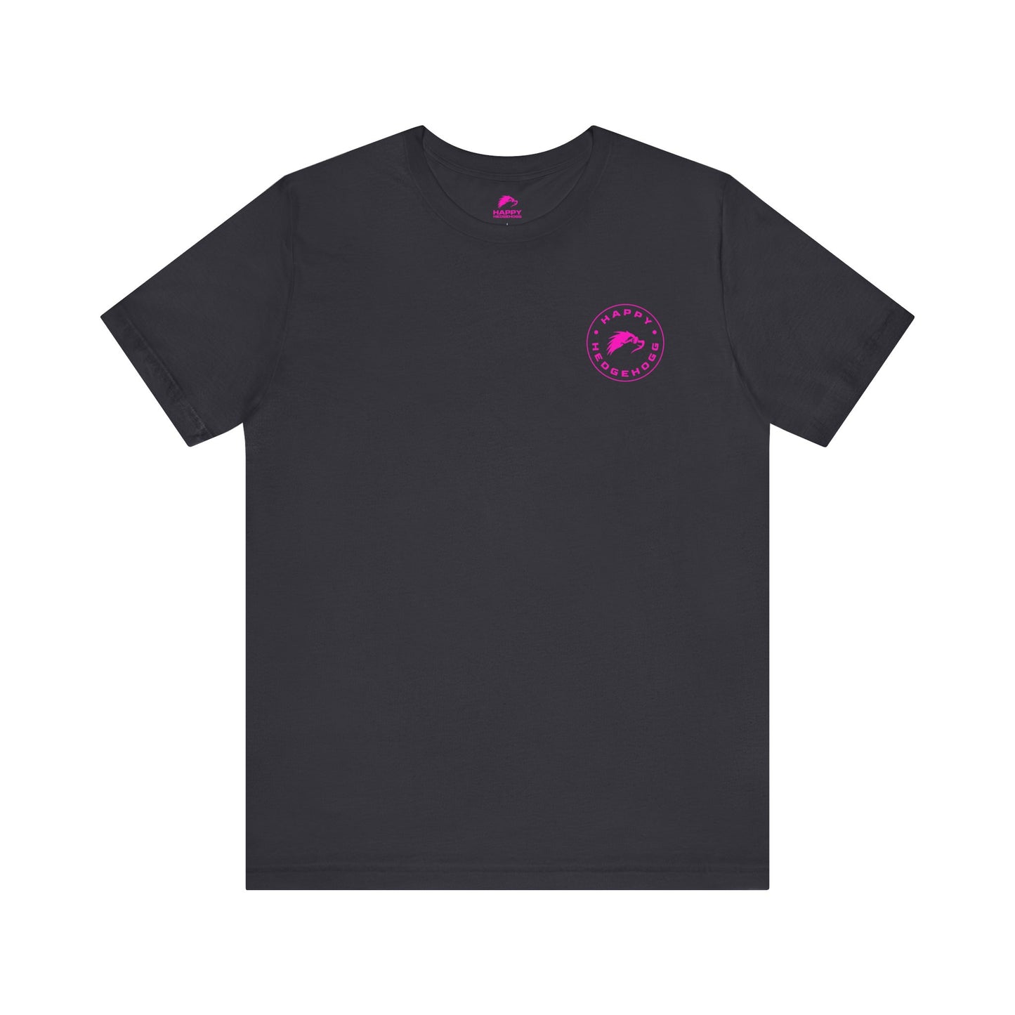 Happy Hedgehogg Short Sleeve Tee - Pink Logo