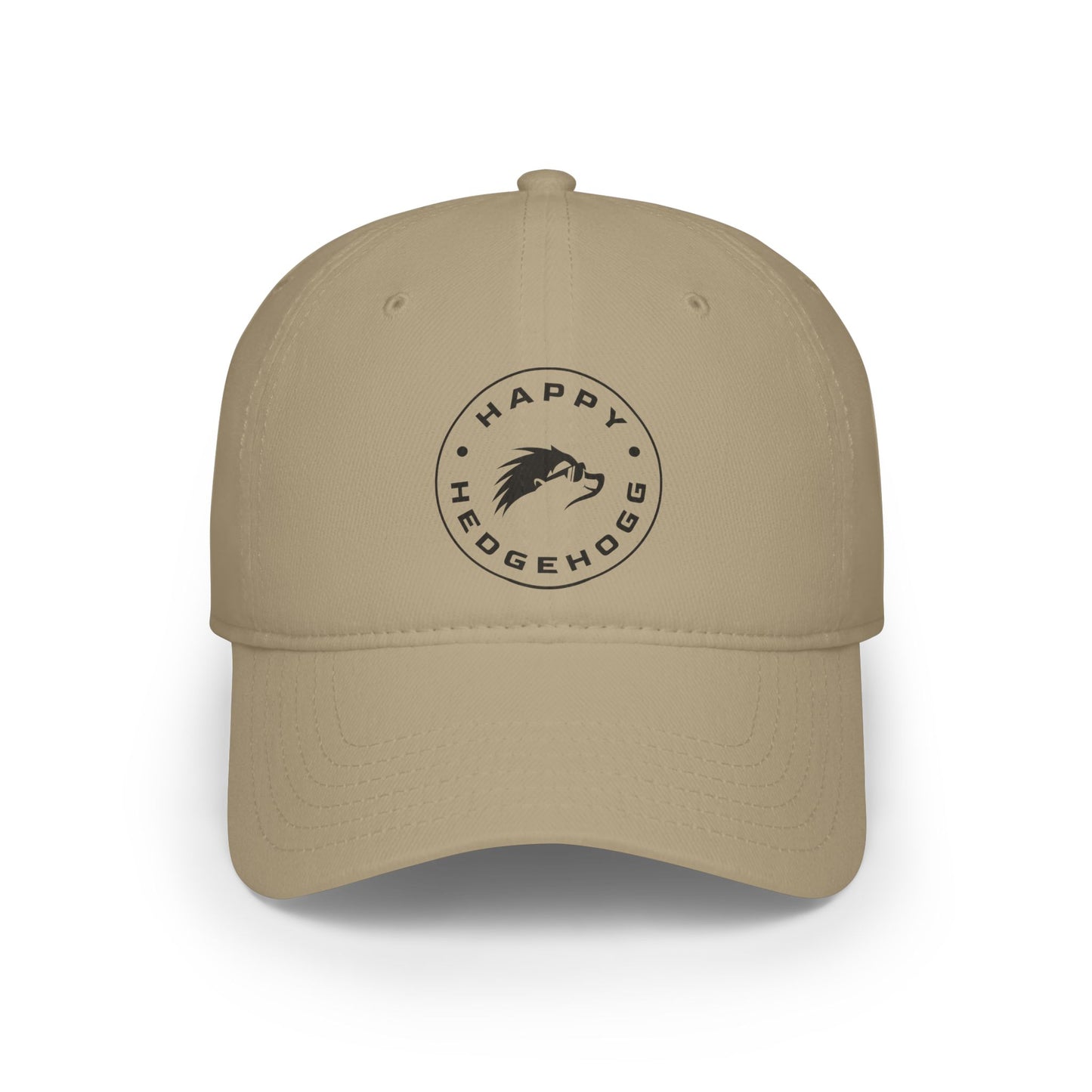 Low Profile Baseball Cap - Happy Hedgehogg