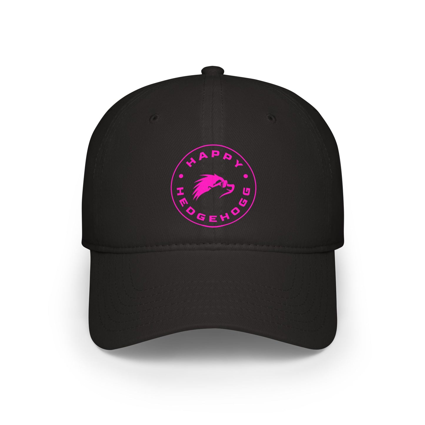 Low Profile Baseball Cap - Happy Hedgehogg