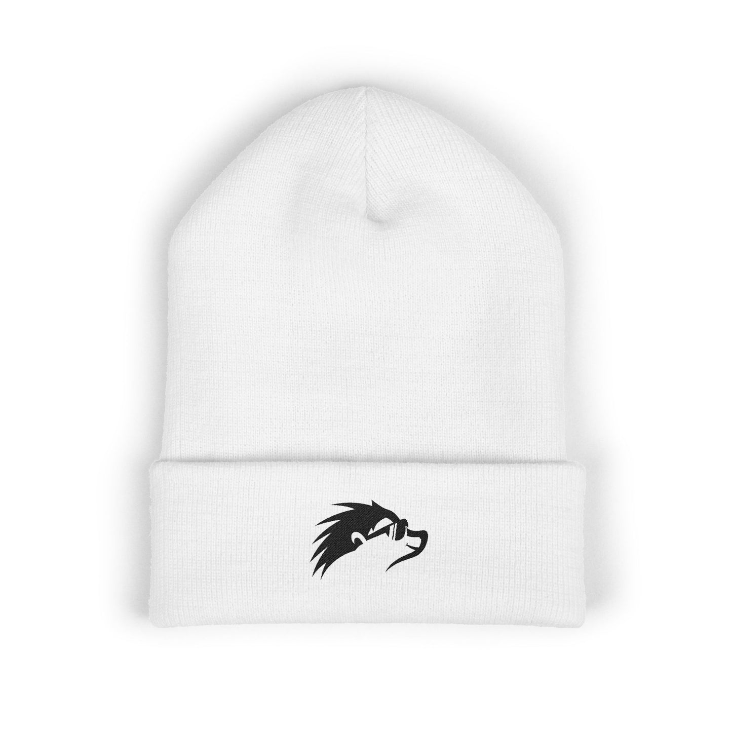 Hedgehogg Chill: Cozy Embroidered Beanie Hat