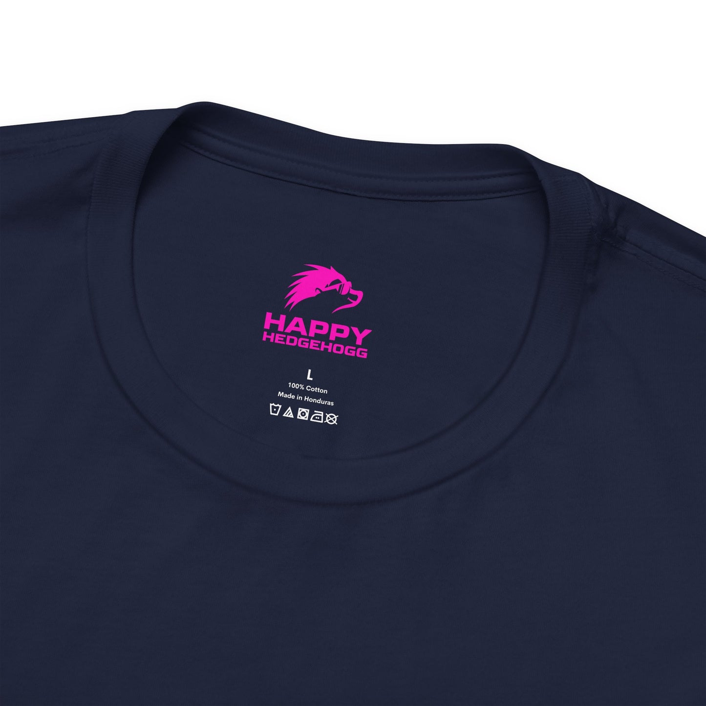 Happy Hedgehogg Short Sleeve Tee - Pink Logo