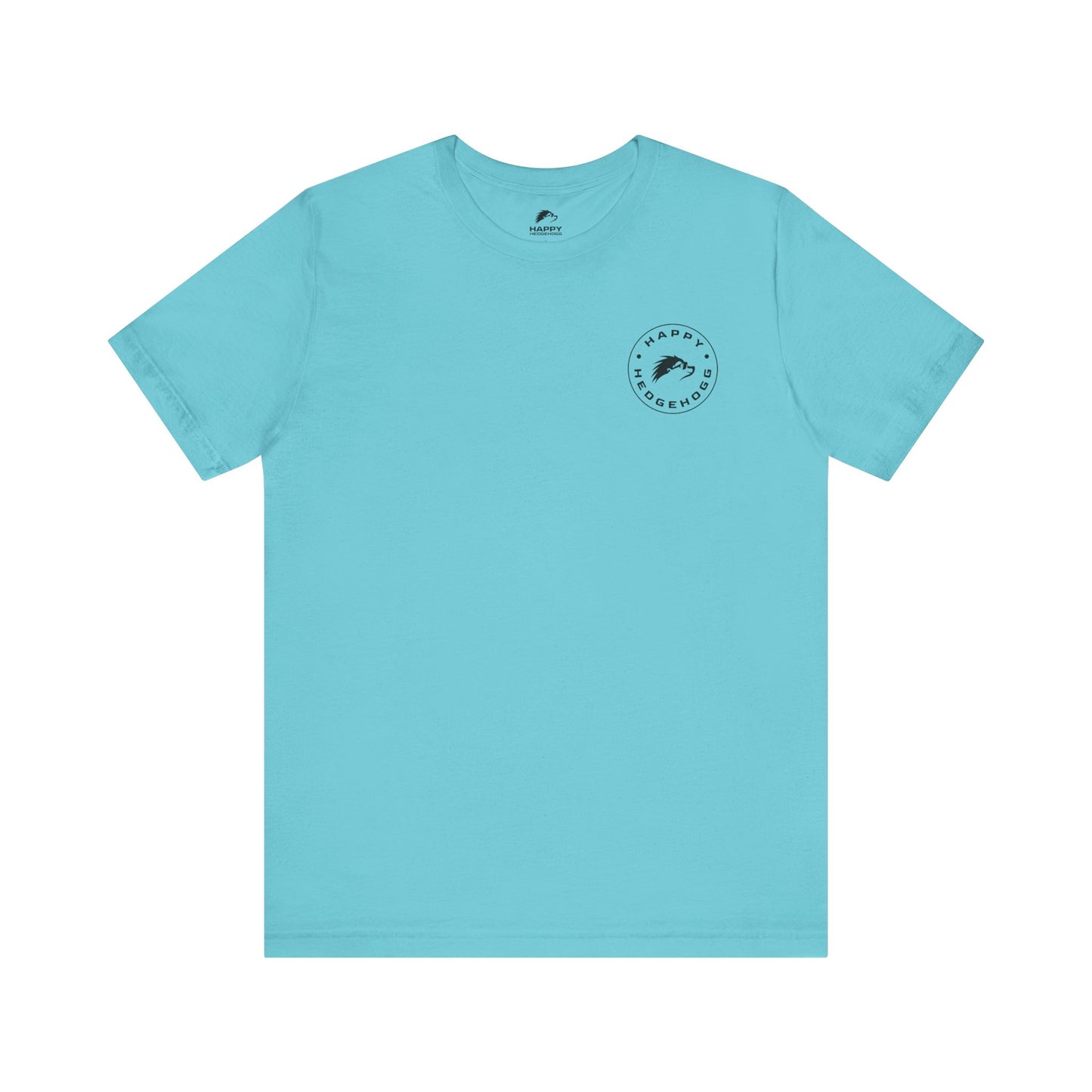Happy Hedgehogg Short Sleeve Tee - Black/White Logos