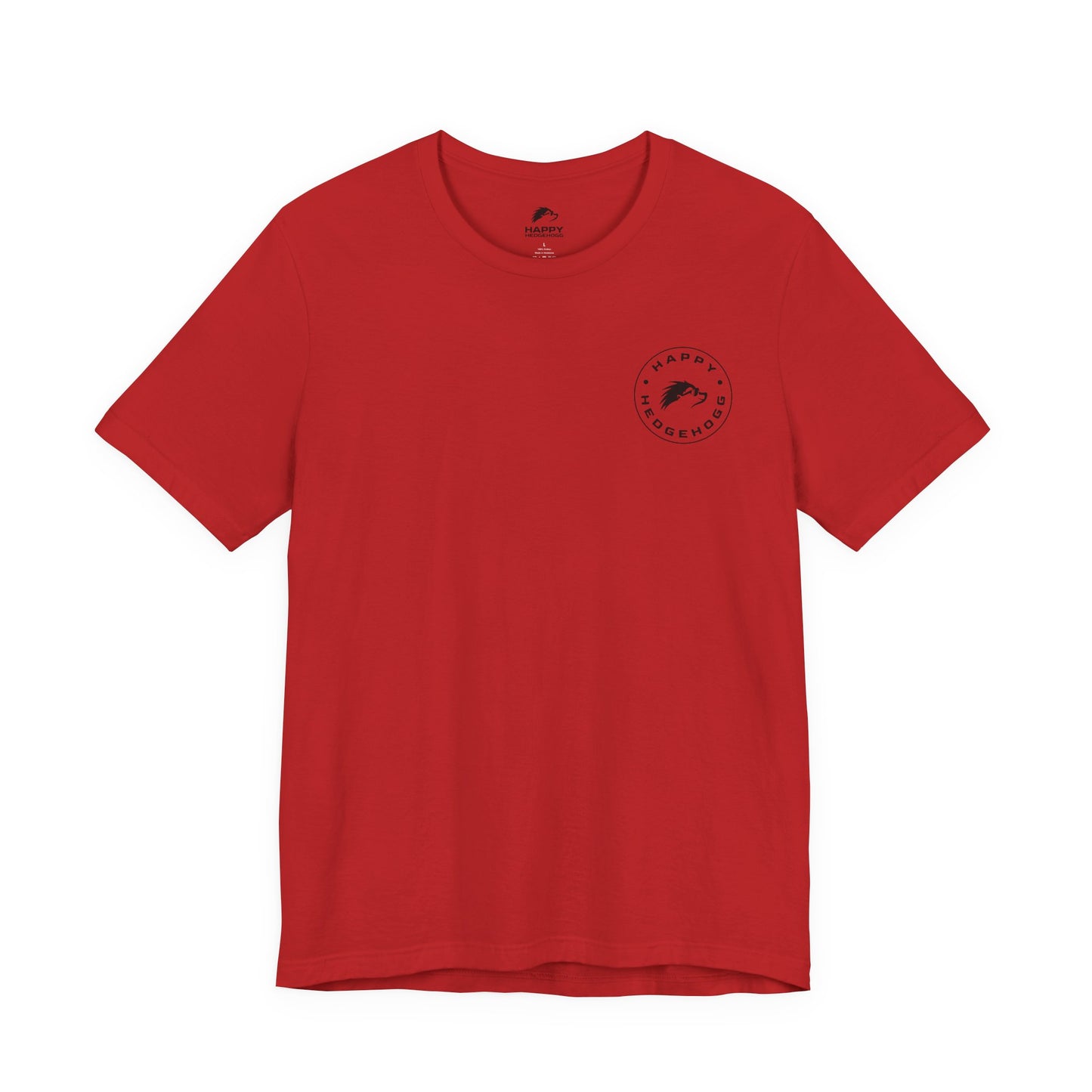Happy Hedgehogg Short Sleeve Tee - Black/White Logos