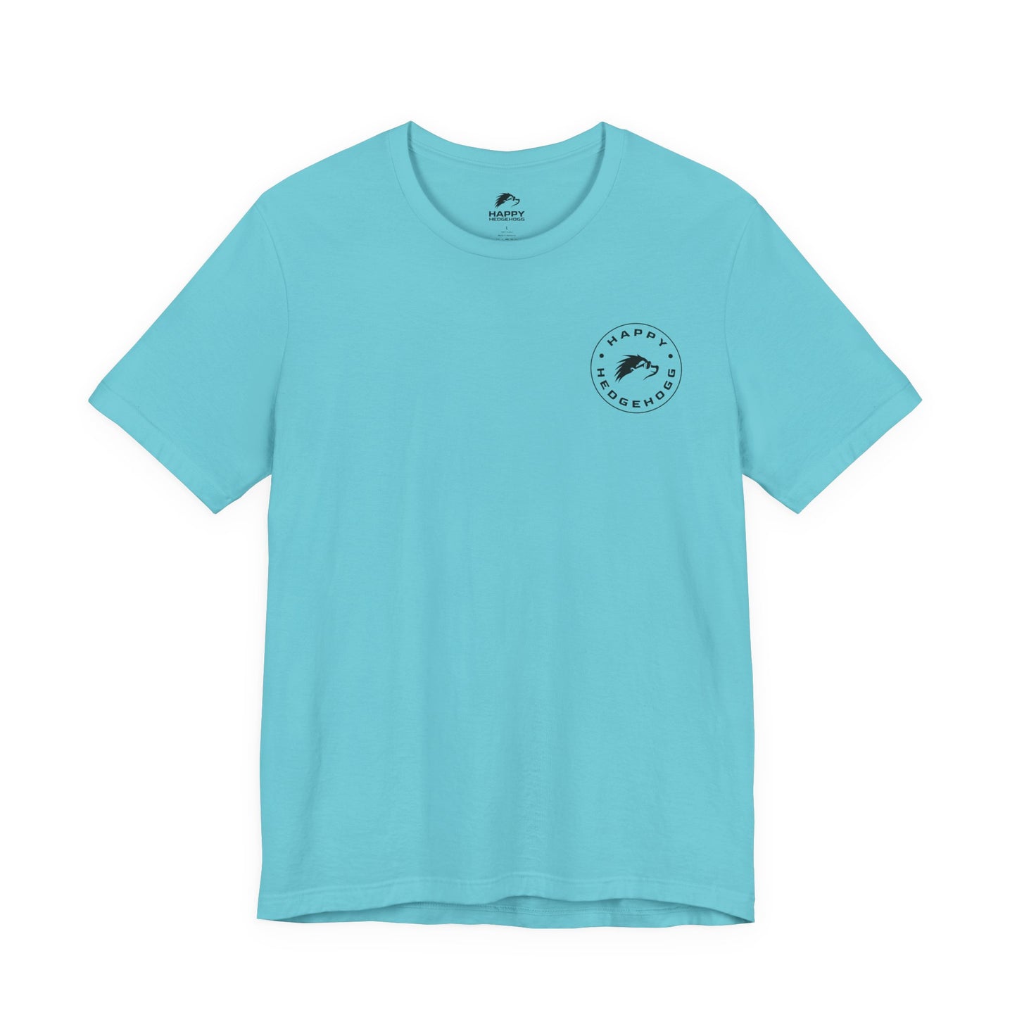 Happy Hedgehogg Short Sleeve Tee - Black/White Logos