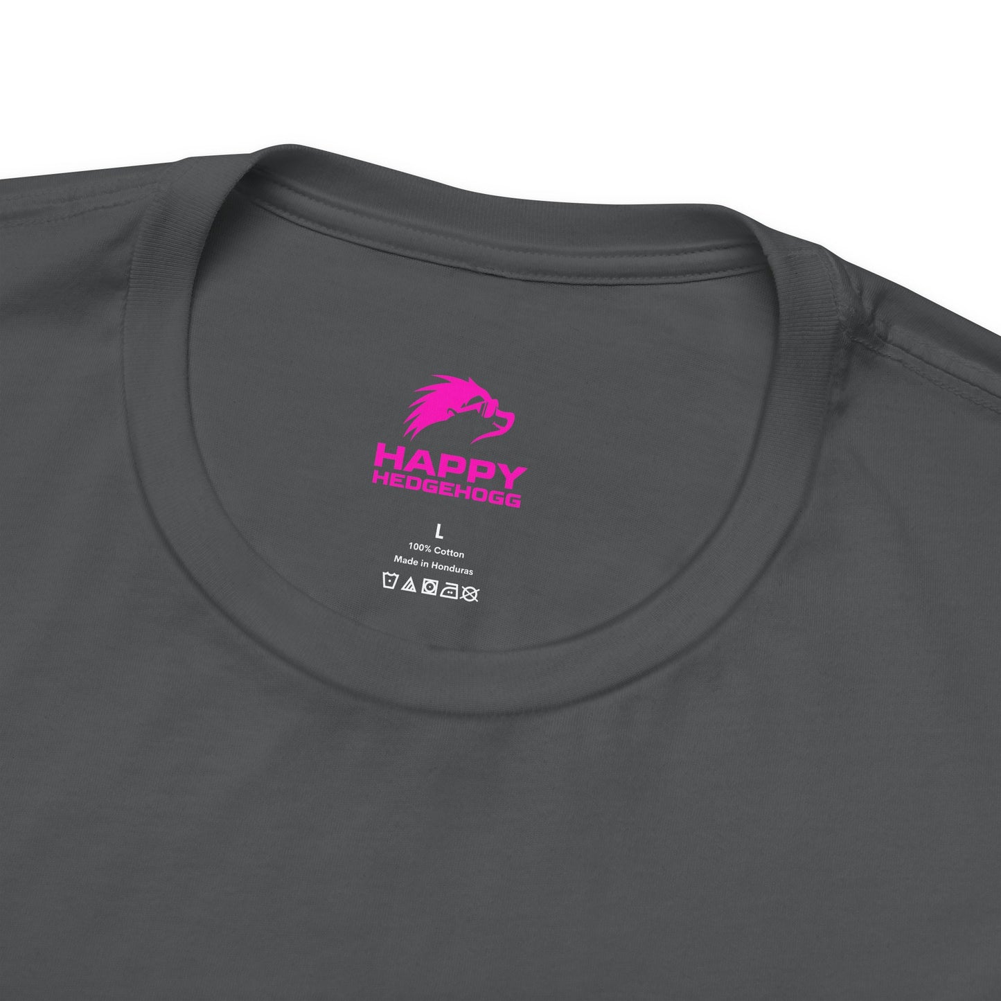 Happy Hedgehogg Short Sleeve Tee - Pink Logo