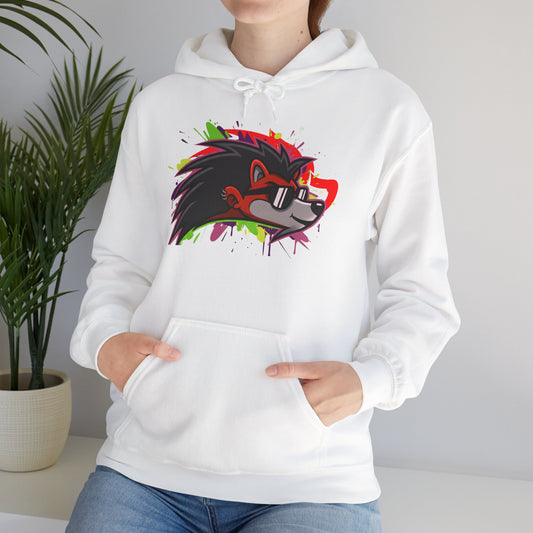 Happy Hedgehogg Graphic Hoodie!!