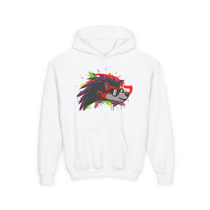 Happy Hedgehogg Youth Hoodie – Bright Colors. Big Smiles. - Happy Hedgehogg