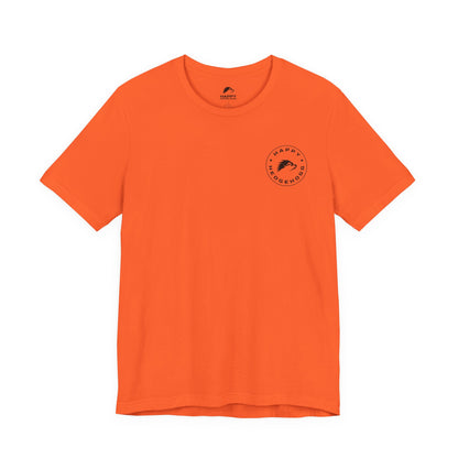 Happy Hedgehogg Short Sleeve Tee - Black/White Logos