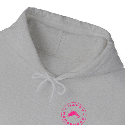 Pink Logo Hoodie - Happy Hedgehogg