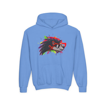 Happy Hedgehogg Youth Hoodie – Bright Colors. Big Smiles. - Happy Hedgehogg