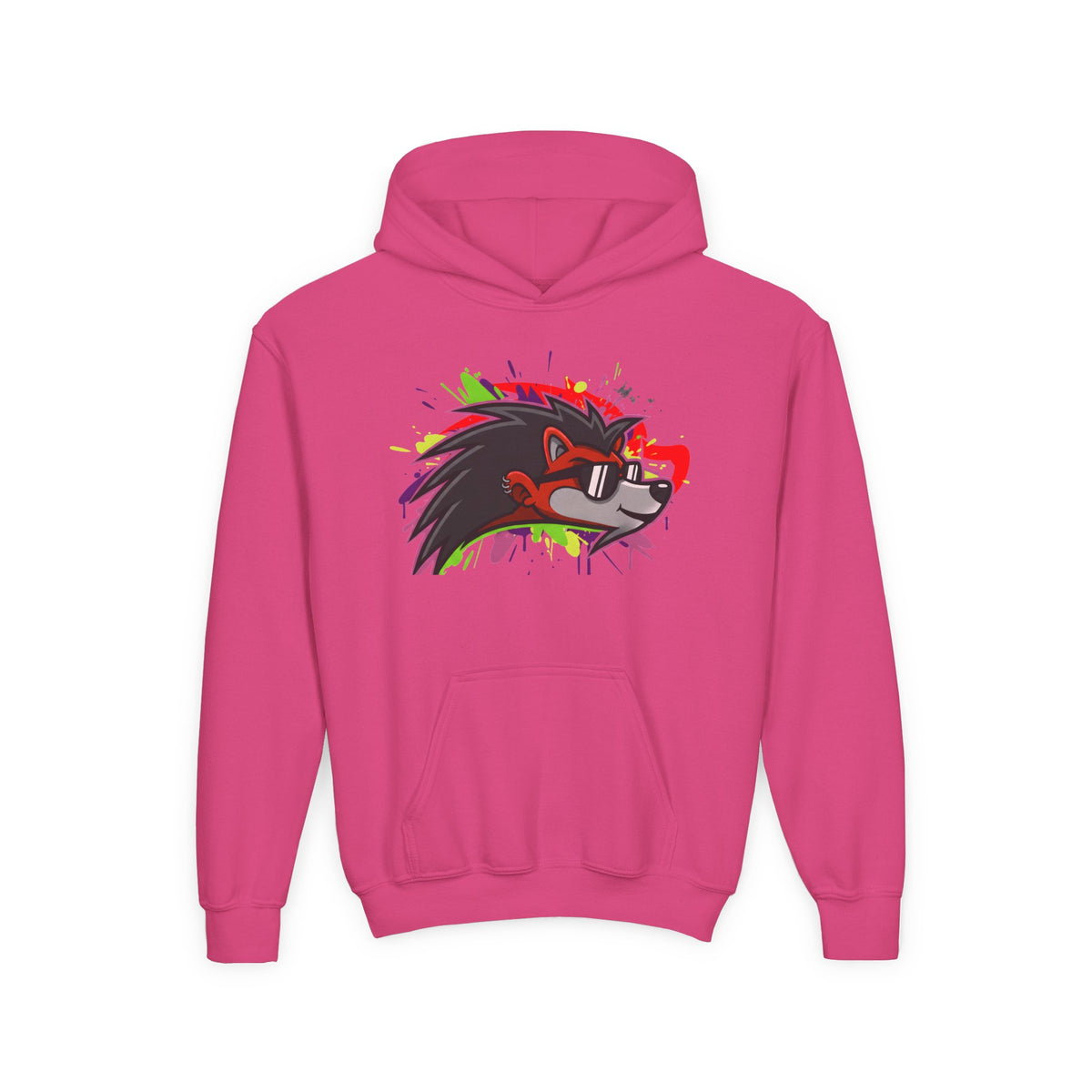 Youth Hoodie - Happy Hedgehogg
