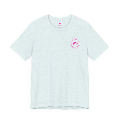 Happy Hedgehogg Short Sleeve Tee - Pink Logo
