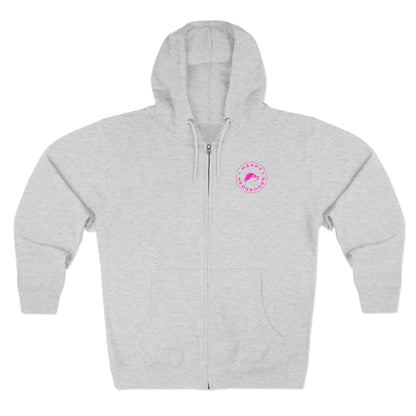 Happy Hedgehogg Classic Zip Hoodie – Everyday Comfort with Pink Happy Hedgehogg Logo - Happy Hedgehogg