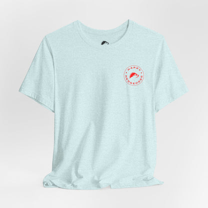 Double Take Tee - Business Up Front, Party in the Back - Happy Hedgehogg