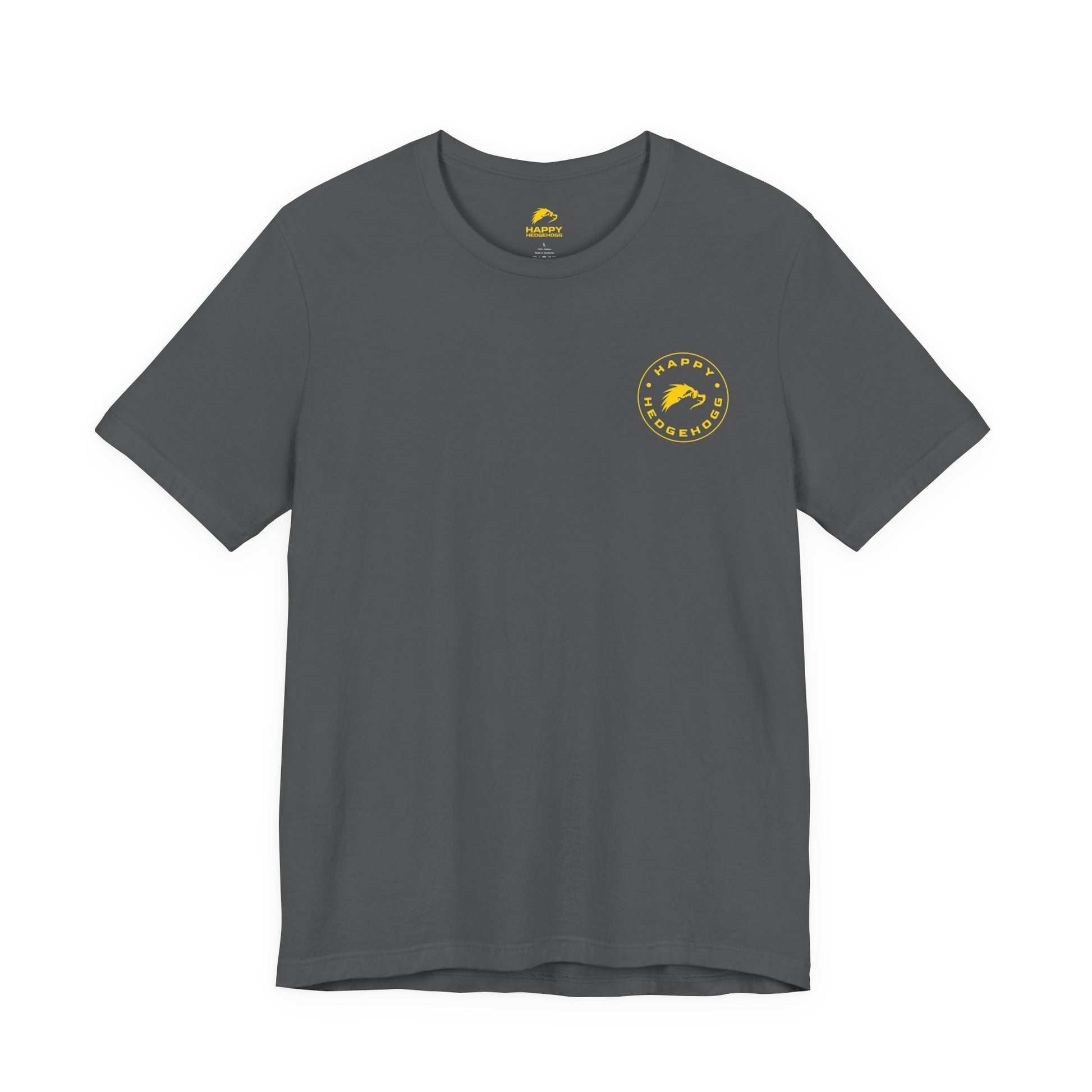 Happy Hedgehogg Classic Tee – Everyday Comfort with Gold Logo - Happy Hedgehogg