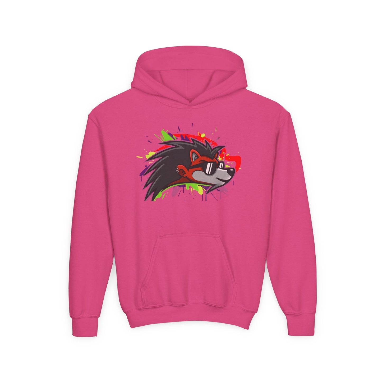 Happy Hedgehogg Youth Hoodie – Bright Colors. Big Smiles. - Happy Hedgehogg