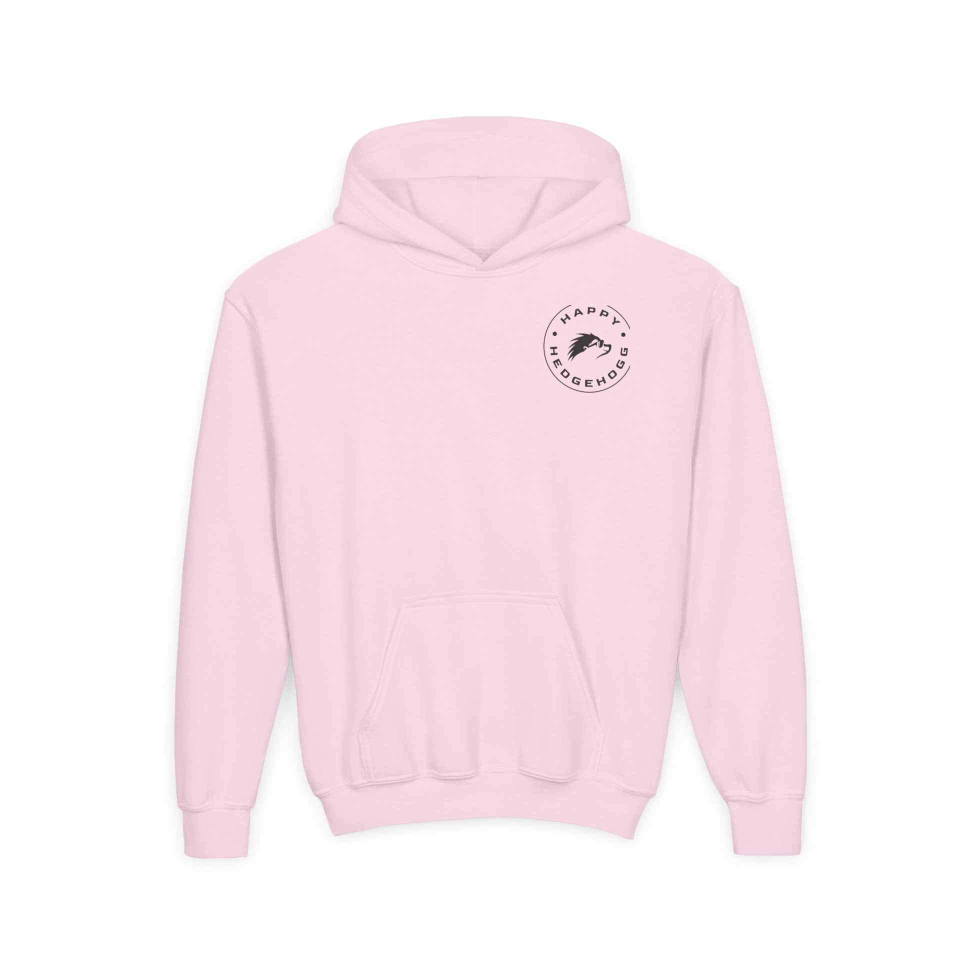 Happy Hedgehogg Youth "Hedgehogg Life" Pullover Hoodie – Main Character Energy | Streetwear for Kids & Teens - Happy Hedgehogg