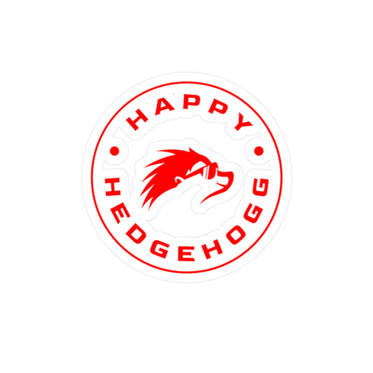Happy Hedgehogg Decal/Sticker - Happy Hedgehogg