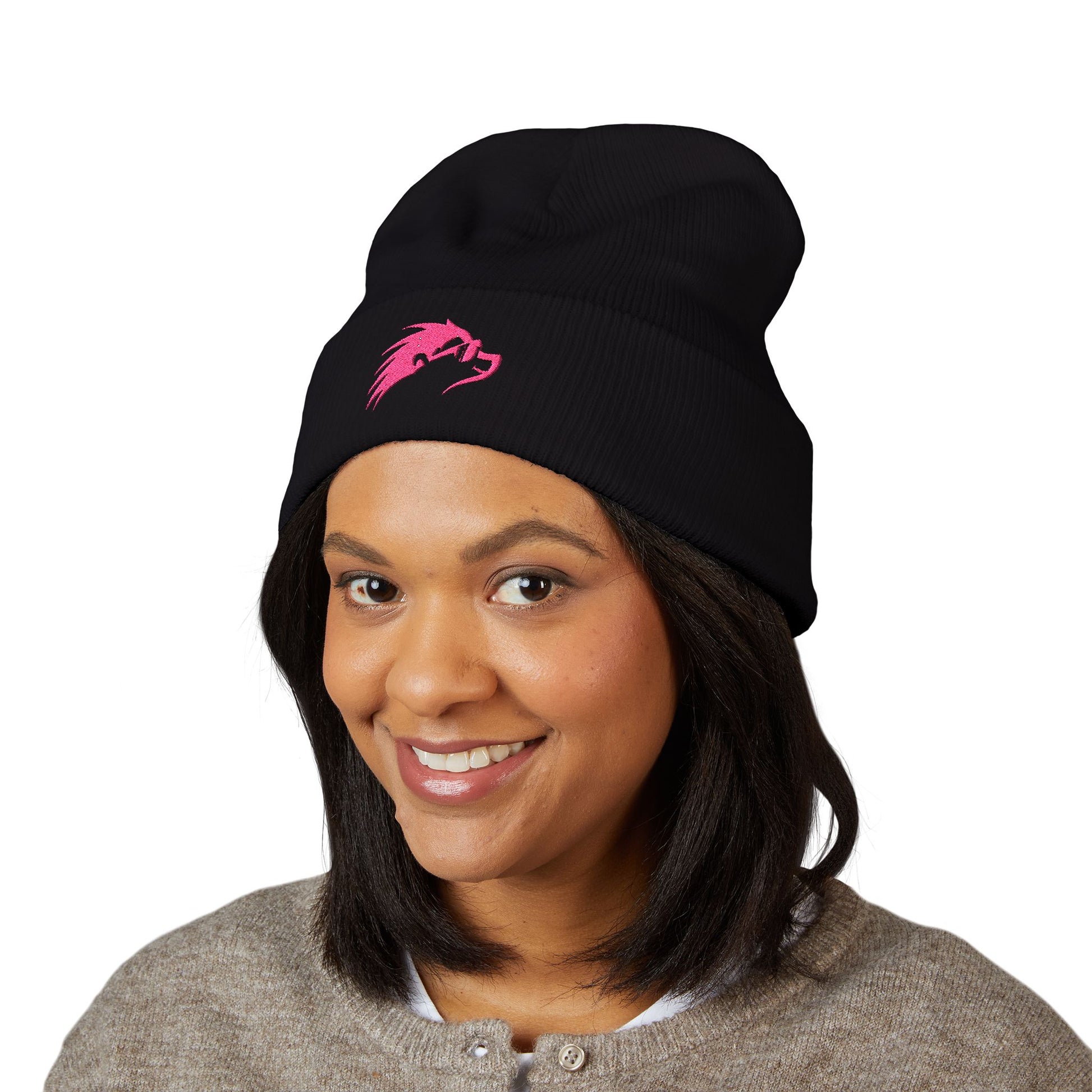 Hedgehogg Chill: Cozy Embroidered Beanie - Happy Hedgehogg