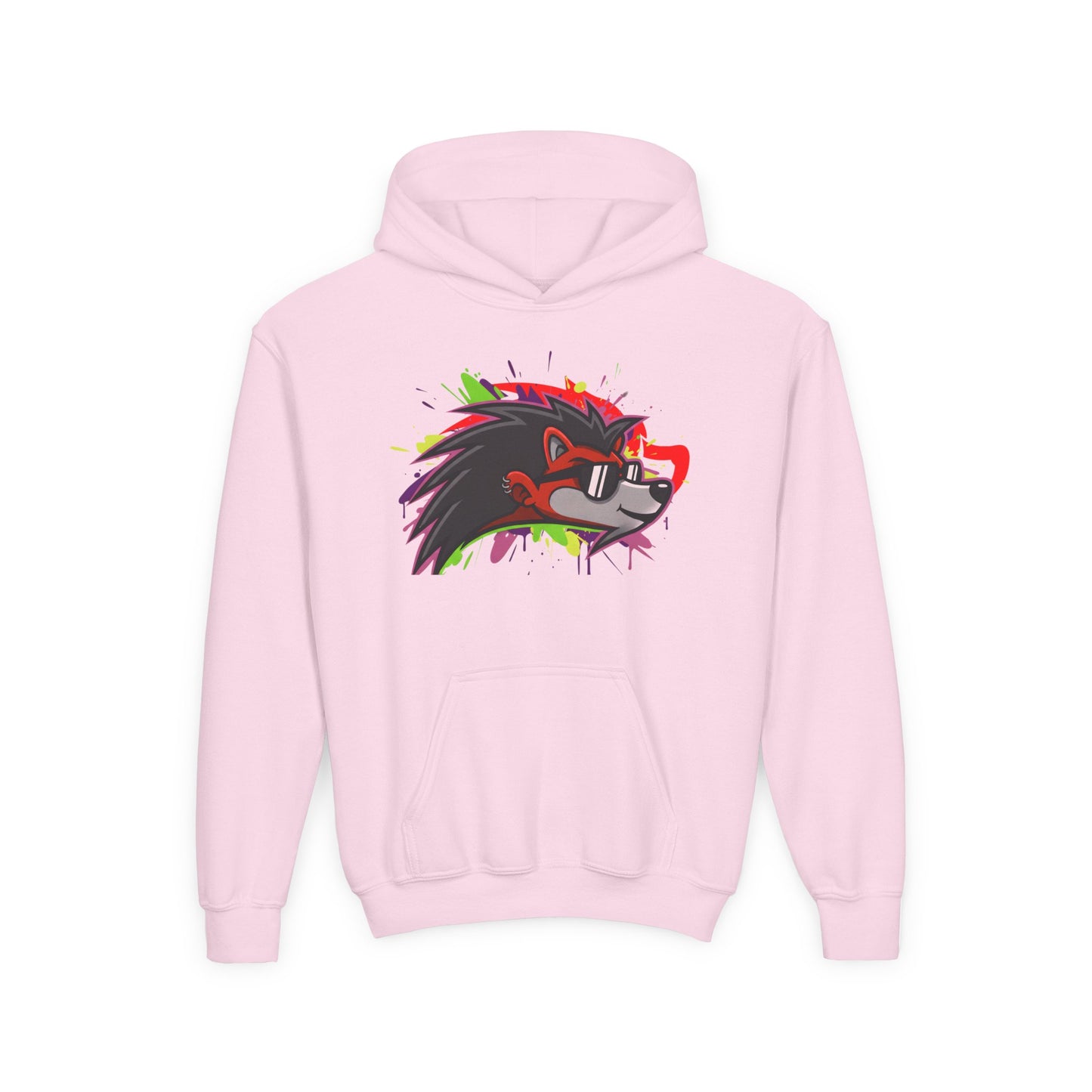 Happy Hedgehogg Youth Hoodie – Bright Colors. Big Smiles. - Happy Hedgehogg