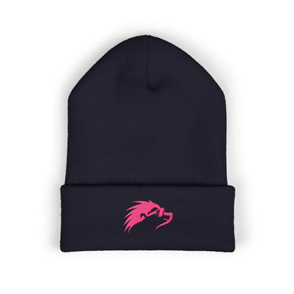 Hedgehogg Chill: Cozy Embroidered Beanie - Happy Hedgehogg