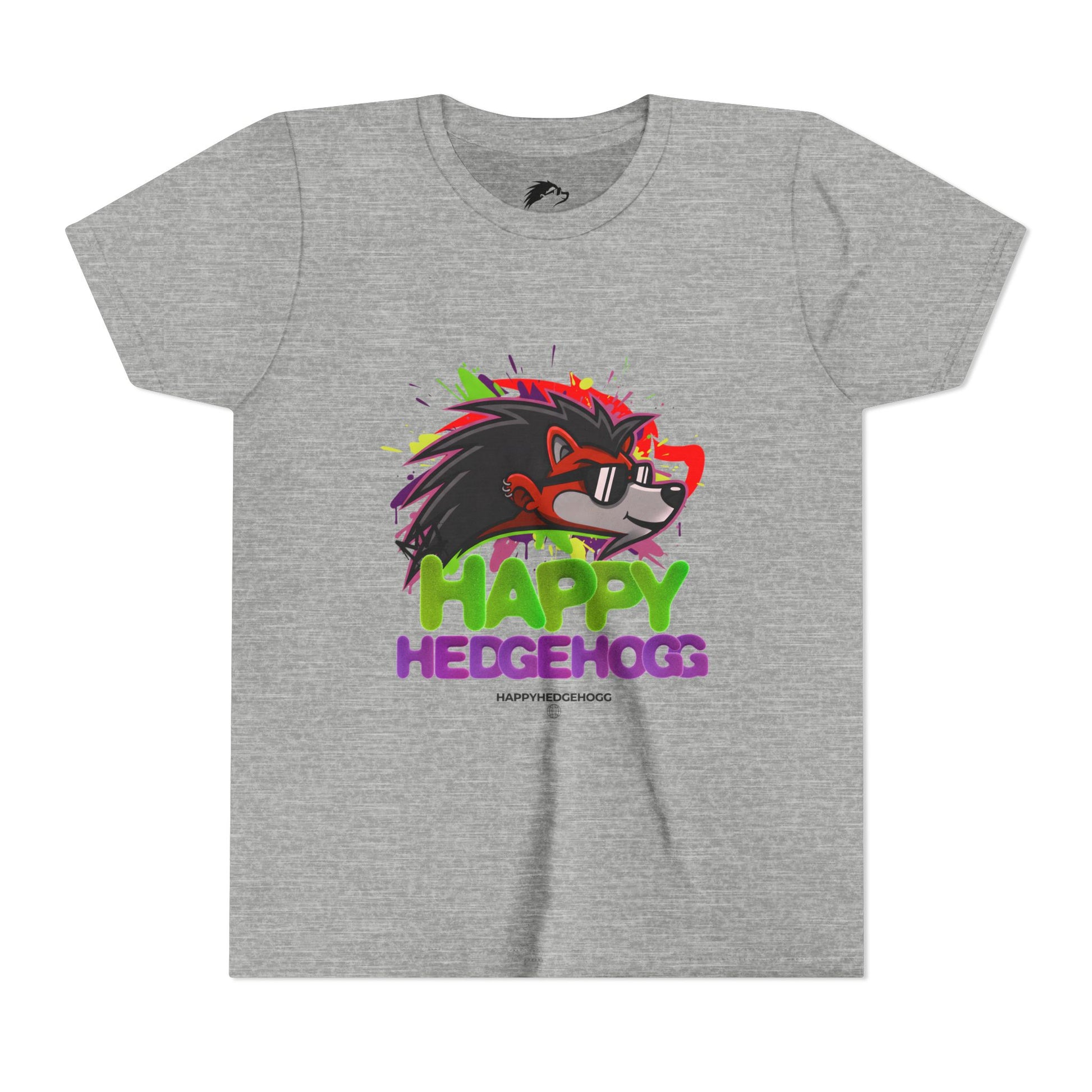 Happy Hedgehogg Youth Tee – Everyday Comfort with Bold Graphic - Happy Hedgehogg