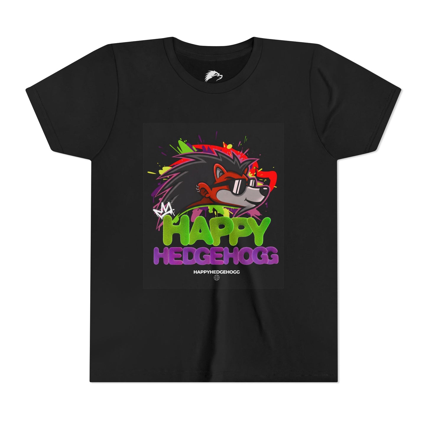 Happy Hedgehogg Youth Tee – Everyday Comfort with Bold Graphic - Happy Hedgehogg
