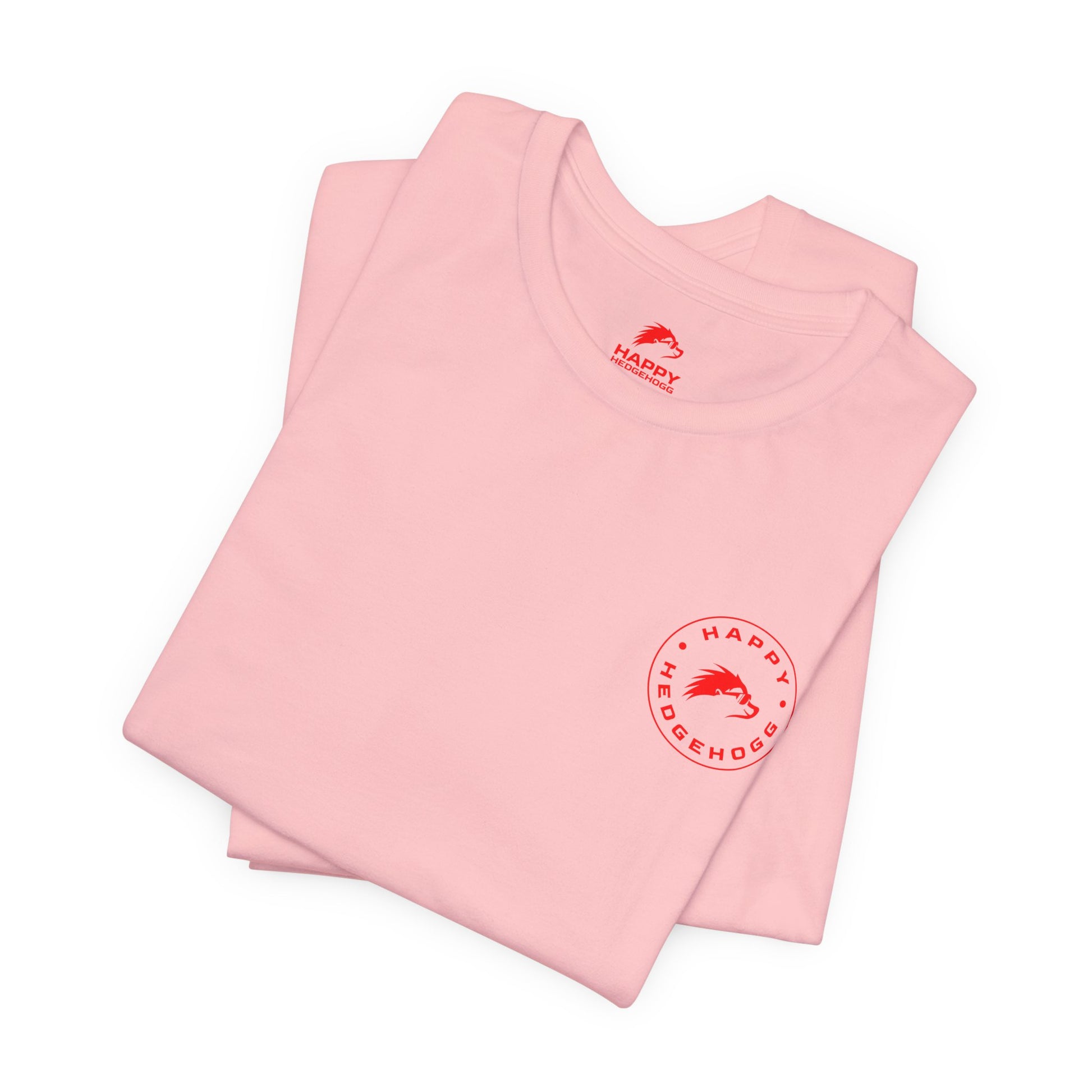 Happy Hedgehogg Classic Tee with Red Logo – Awesome vibes for all of your everyday adventures!! - Happy Hedgehogg