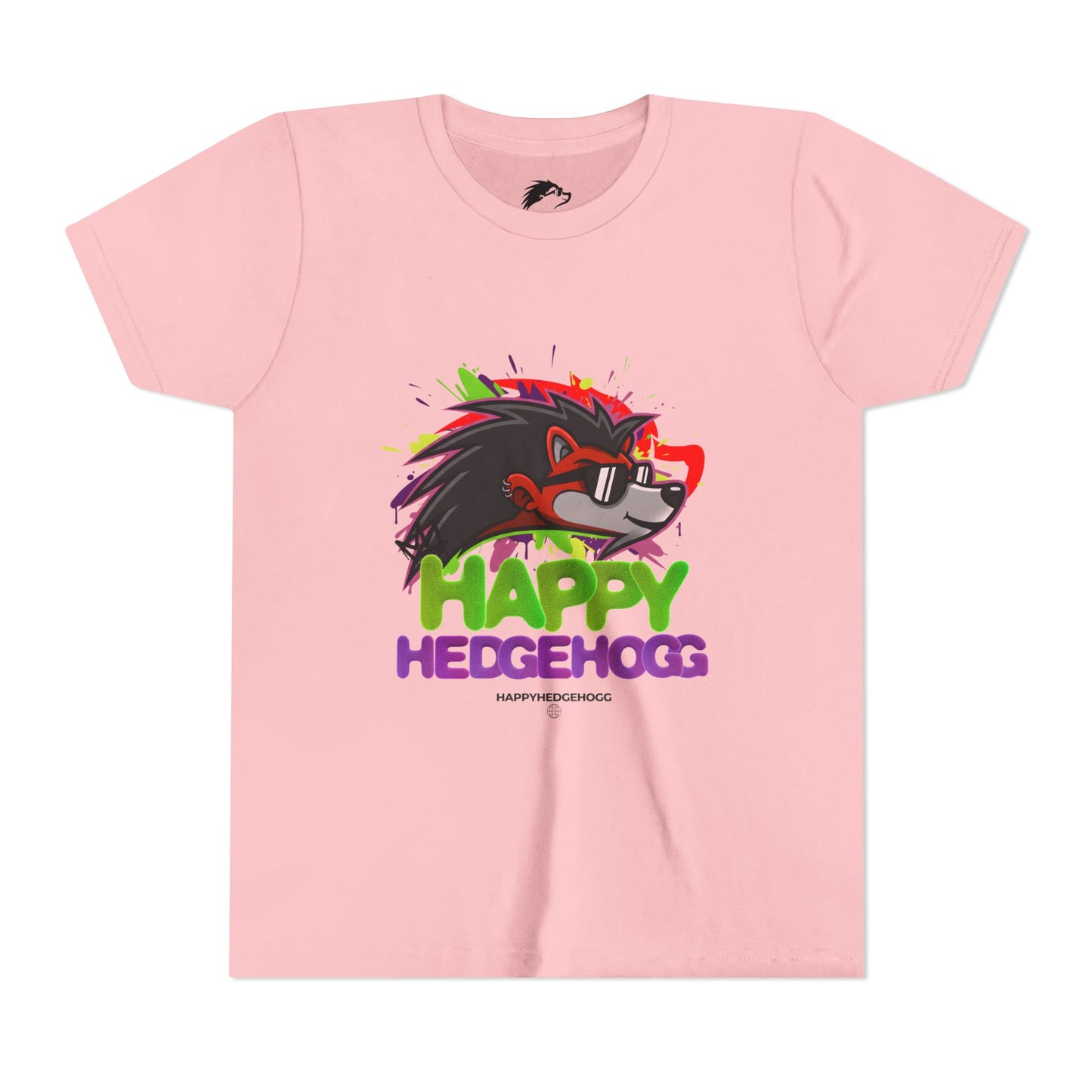 Happy Hedgehogg Youth Tee – Everyday Comfort with Bold Graphic - Happy Hedgehogg