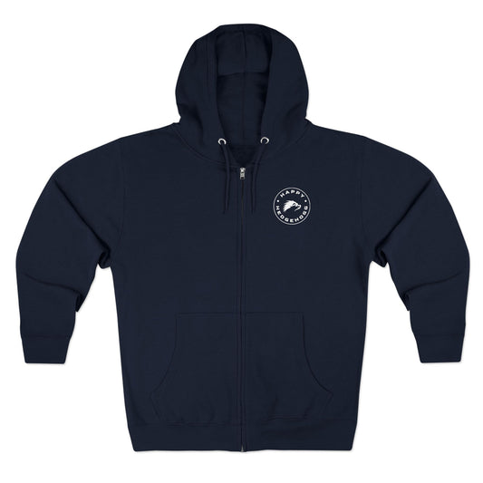 Youth Happy Hedgehogg Zip Up Hoodie! Cozy Youth Sweatshirt, Comfortable Zip Hoodie for Kids and Teens