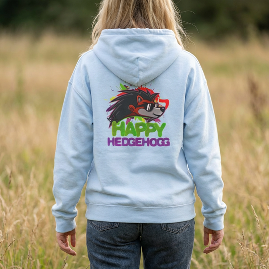 HappyHedgehogg Classic Hoodie – Good Mood Built In - Happy Hedgehogg