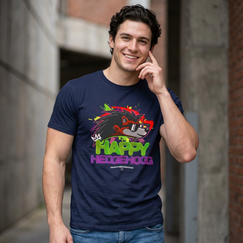 Happy Hedgehogg Feel-Good Tee - Good Mood, Built In - Happy Hedgehogg