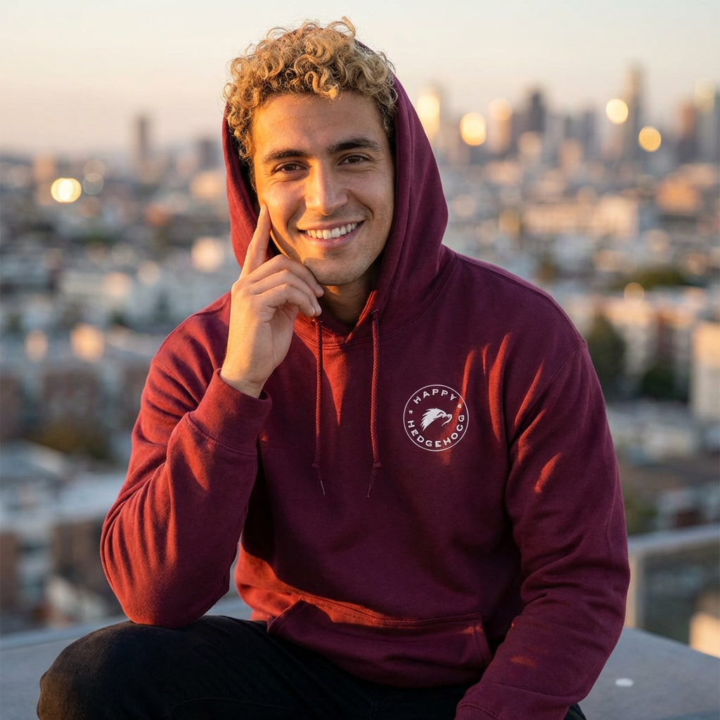 HappyHedgehogg Classic Hoodie – Good Mood Built In - Happy Hedgehogg