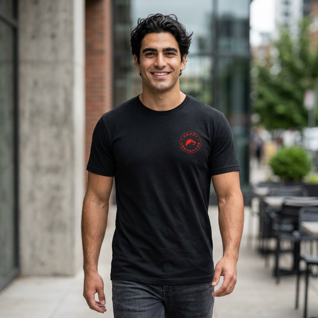 Happy Hedgehogg Classic Tee - Business Up Front, Party in the Back - Happy Hedgehogg