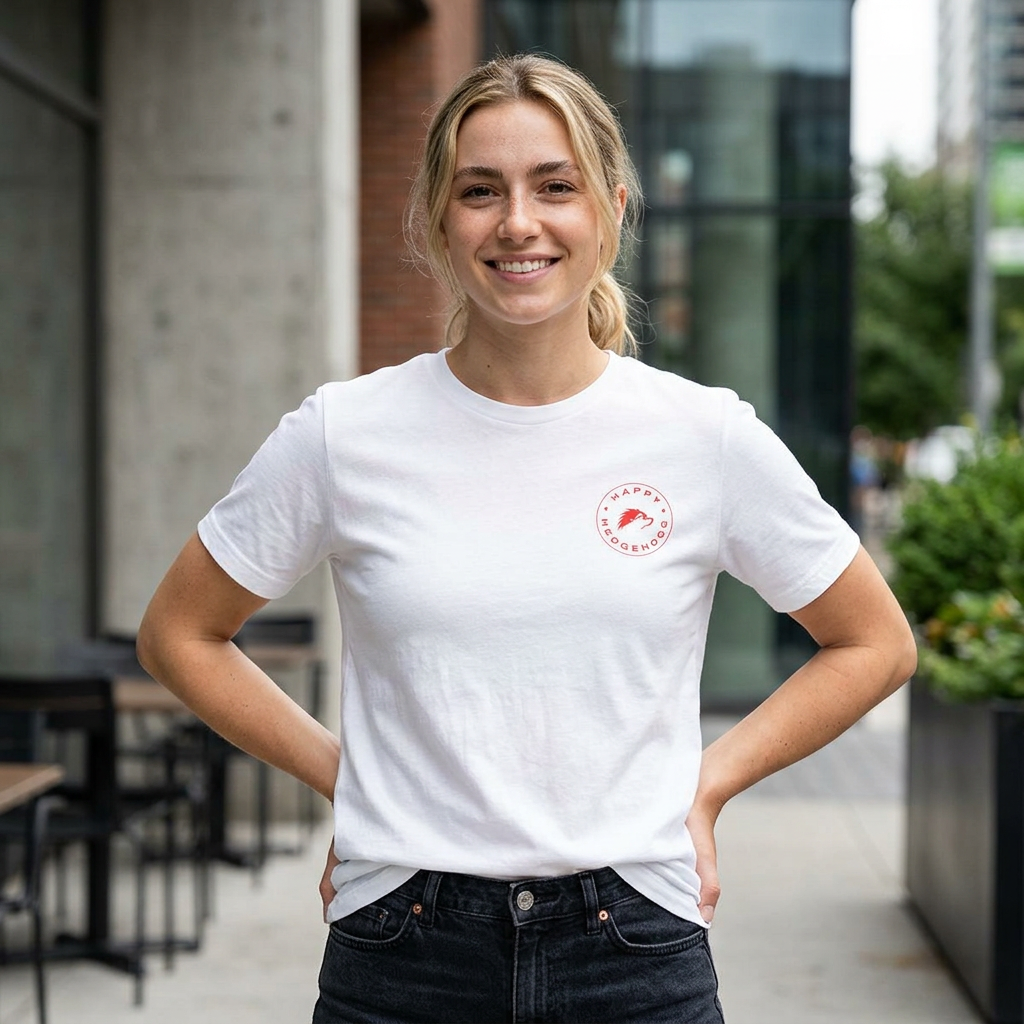 Happy Hedgehogg Classic Tee - Business Up Front, Party in the Back - Happy Hedgehogg