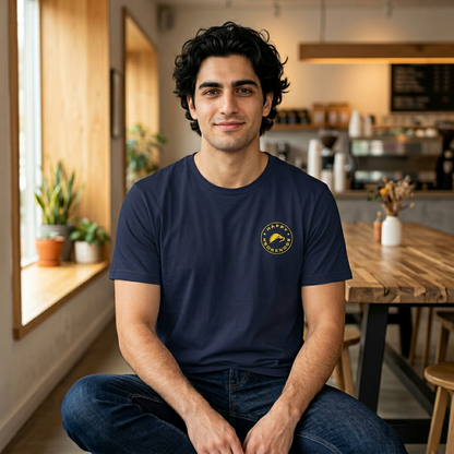 Happy Hedgehogg Classic Tee – Everyday Comfort with Gold Logo - Happy Hedgehogg